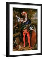 Portrait of Sir Neil O'Neill (1658-90) 1680-John Michael Wright-Framed Giclee Print