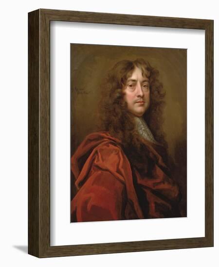 Portrait of Sir Peter Lely (1618-80)-William Wissing-Framed Giclee Print