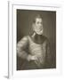 Portrait of Sir Philip Sidney (1554-1586) from 'Lodge's British Portraits', 1823-null-Framed Giclee Print