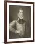 Portrait of Sir Philip Sidney (1554-1586) from 'Lodge's British Portraits', 1823-null-Framed Giclee Print