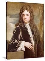 Portrait of Sir Richard Steele-Godfrey Kneller-Stretched Canvas