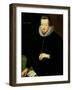 Portrait of Sir Robert Cecil 1st Viscount Cranborne and 1st Earl of Salisbury-John De Critz-Framed Giclee Print