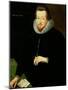 Portrait of Sir Robert Cecil 1st Viscount Cranborne and 1st Earl of Salisbury-John De Critz-Mounted Giclee Print