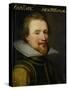 Portrait of Sir Robert Henderson of Tunnegask, Colonel of the Scotch Guards-Jan Antonisz van Ravesteyn-Stretched Canvas
