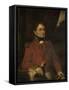 Portrait of Sir Robert Shafto Hawks-null-Framed Stretched Canvas