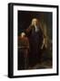 Portrait of Sir Robert Walpole, 1st Earl of Orford, (1676-174), 1740-Jean Baptiste Van Loo-Framed Giclee Print