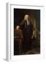 Portrait of Sir Robert Walpole, 1st Earl of Orford, (1676-174), 1740-Jean Baptiste Van Loo-Framed Giclee Print