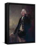 Portrait of Sir Samuel Hood, I Viscount Hood (Butleigh, 1724-London, 1816), British Admiral-null-Framed Stretched Canvas