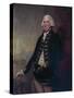 Portrait of Sir Samuel Hood, I Viscount Hood (Butleigh, 1724-London, 1816), British Admiral-null-Stretched Canvas