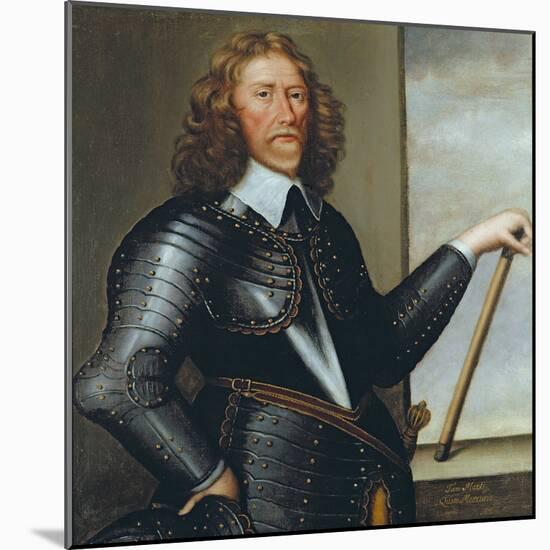 Portrait of Sir Thomas Gascoigne, 2nd Baronet-Cornelius de Neve-Mounted Giclee Print