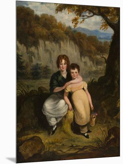 Portrait of Sir Thomas Moncrieffe Bt and his Sister when Children, 1826-William Charles Ross-Mounted Giclee Print