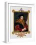 Portrait of Sir Thomas More (1478-1535) from "Memoirs of the Court of Queen Elizabeth"-Sarah Countess Of Essex-Framed Giclee Print