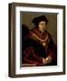 Portrait of Sir Thomas More (1478-1535)-Hans Holbein the Younger-Framed Giclee Print