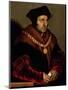 Portrait of Sir Thomas More (1478-1535)-Hans Holbein the Younger-Mounted Giclee Print