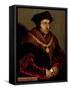 Portrait of Sir Thomas More (1478-1535)-Hans Holbein the Younger-Framed Stretched Canvas