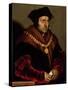 Portrait of Sir Thomas More (1478-1535)-Hans Holbein the Younger-Stretched Canvas