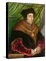 Portrait of Sir Thomas More-Hans Holbein the Younger-Stretched Canvas