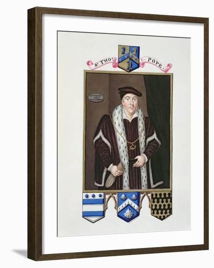 Portrait of Sir Thomas Pope-Sarah Countess Of Essex-Framed Giclee Print