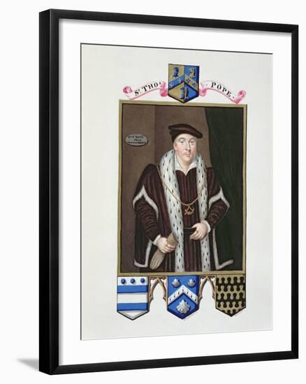 Portrait of Sir Thomas Pope-Sarah Countess Of Essex-Framed Giclee Print