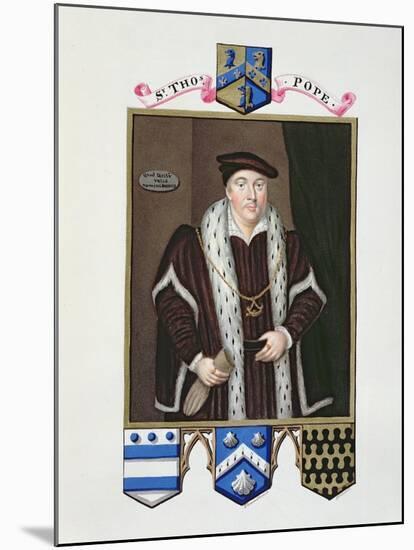 Portrait of Sir Thomas Pope-Sarah Countess Of Essex-Mounted Giclee Print