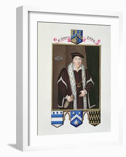 Portrait of Sir Thomas Pope-Sarah Countess Of Essex-Framed Giclee Print