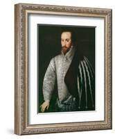 Portrait of Sir Walter Raleigh-null-Framed Giclee Print