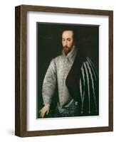 Portrait of Sir Walter Raleigh-null-Framed Giclee Print