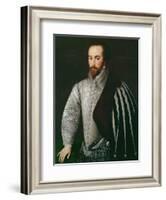 Portrait of Sir Walter Raleigh-null-Framed Giclee Print