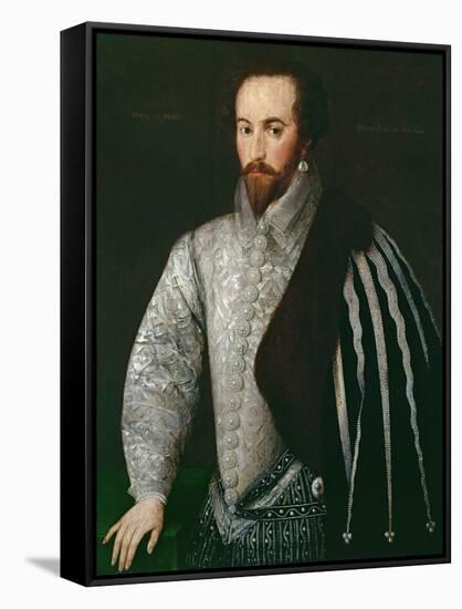 Portrait of Sir Walter Raleigh-null-Framed Stretched Canvas