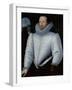 Portrait of Sir Walter Raleigh-Robert, the Elder Peake-Framed Giclee Print