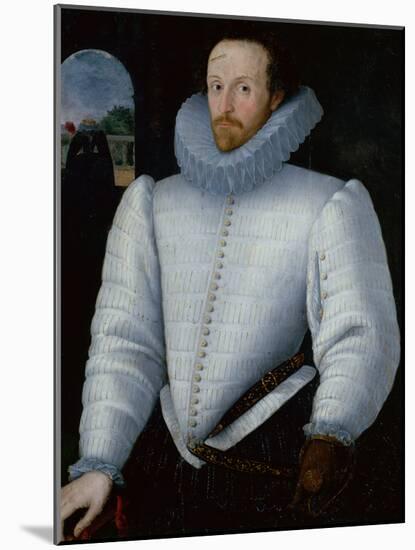 Portrait of Sir Walter Raleigh-Robert, the Elder Peake-Mounted Giclee Print