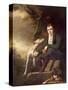 Portrait of Sir Walter Scott and His Dogs-Sir Henry Raeburn-Stretched Canvas