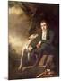 Portrait of Sir Walter Scott and His Dogs-Sir Henry Raeburn-Mounted Giclee Print