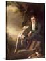 Portrait of Sir Walter Scott and His Dogs-Sir Henry Raeburn-Stretched Canvas