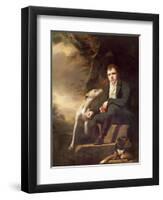 Portrait of Sir Walter Scott and His Dogs-Sir Henry Raeburn-Framed Giclee Print