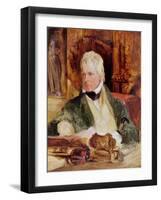 Portrait of Sir Walter Scott, c.1824-Edwin Henry Landseer-Framed Giclee Print