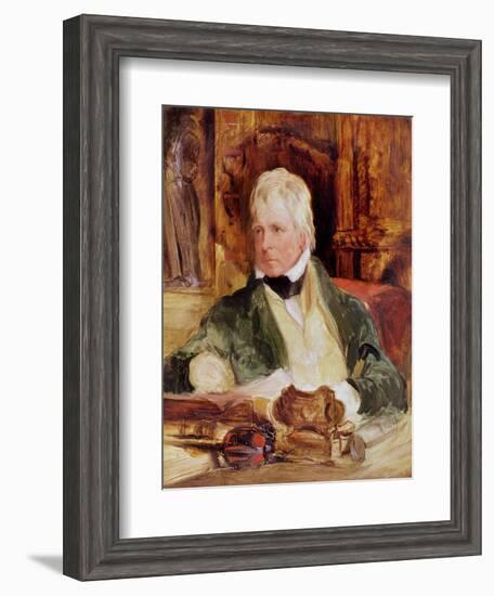 Portrait of Sir Walter Scott, c.1824-Edwin Henry Landseer-Framed Giclee Print