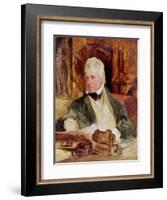 Portrait of Sir Walter Scott, c.1824-Edwin Henry Landseer-Framed Giclee Print