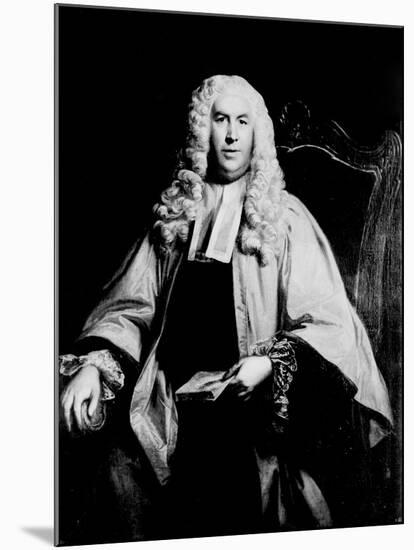 Portrait of Sir William Blackstone-null-Mounted Giclee Print