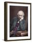 Portrait of Sir William George Armstrong (1810-1900), British inventor and industrialis-French School-Framed Giclee Print