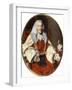 Portrait of Sir William Murray, 1st Earl of Mansfield (Enamel on Copper)-William Russell Birch-Framed Giclee Print