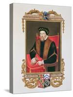 Portrait of Sir William Petre-Sarah Countess Of Essex-Stretched Canvas