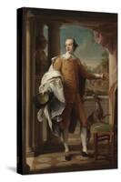 Portrait of Sir Wyndham Knatchbull-Wyndham, 1758-59-Pompeo Girolamo Batoni-Stretched Canvas