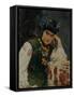 Portrait of Sofia Dragomirov, 1889-Valentin Alexandrovich Serov-Framed Stretched Canvas