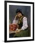 Portrait of Sofia Dragomirova-Lukomskaya, 1889-Ilya Yefimovich Repin-Framed Giclee Print