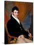 Portrait of Solomon Isaacs, Ca 1813-John Wesley Jarvis-Stretched Canvas