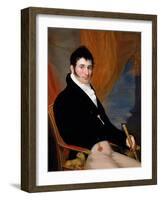 Portrait of Solomon Isaacs, Ca 1813-John Wesley Jarvis-Framed Giclee Print