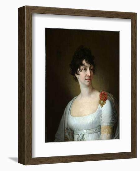 Portrait of Sophia Alexeyevna Rayevskaya, 1813-Vladimir Lukich Borovikovsky-Framed Giclee Print