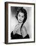 Portrait of Sophia Loren, c.1957-null-Framed Photo