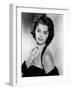 Portrait of Sophia Loren, c.1957-null-Framed Photo